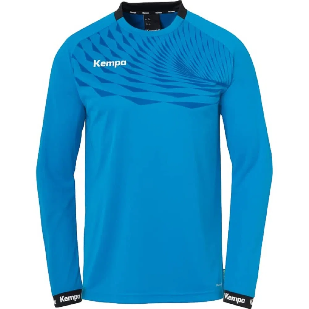Kempa Wave 26 Longsleeve Sudadera Deportiva de Manga Larga Hombre