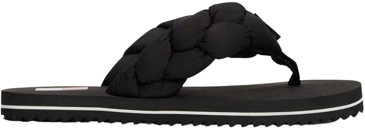 Tommy Hilfiger Chanclas Mujer Braided Beach Sandal con tira trenzada