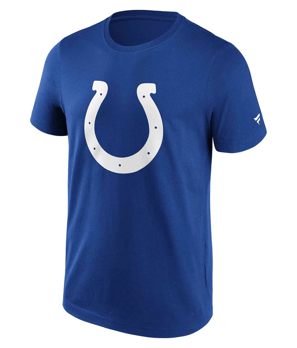 Fanatics - Camiseta NFL Indianapolis Colts Primary Logo Graphic de color azul.