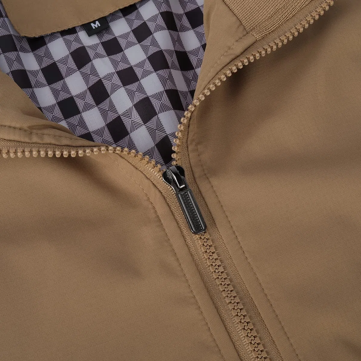 Allthemen Chaqueta de hombre con cuello alto chaqueta de entretiempo chaqueta deportiva de ocio de otoño chaqueta bomber