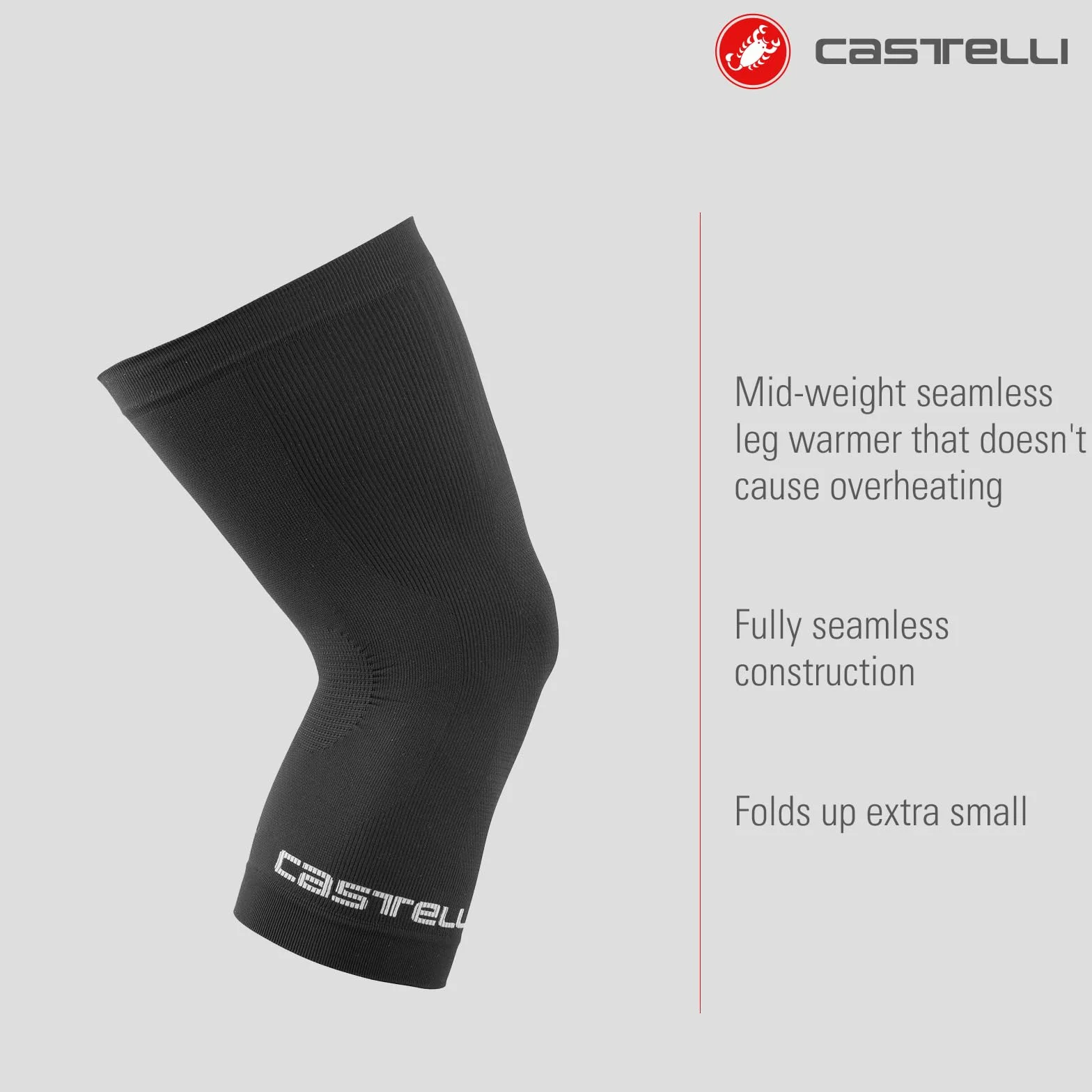 CASTELLI Pro Seamless Knee Warmer Leg warmer Unisex adulto