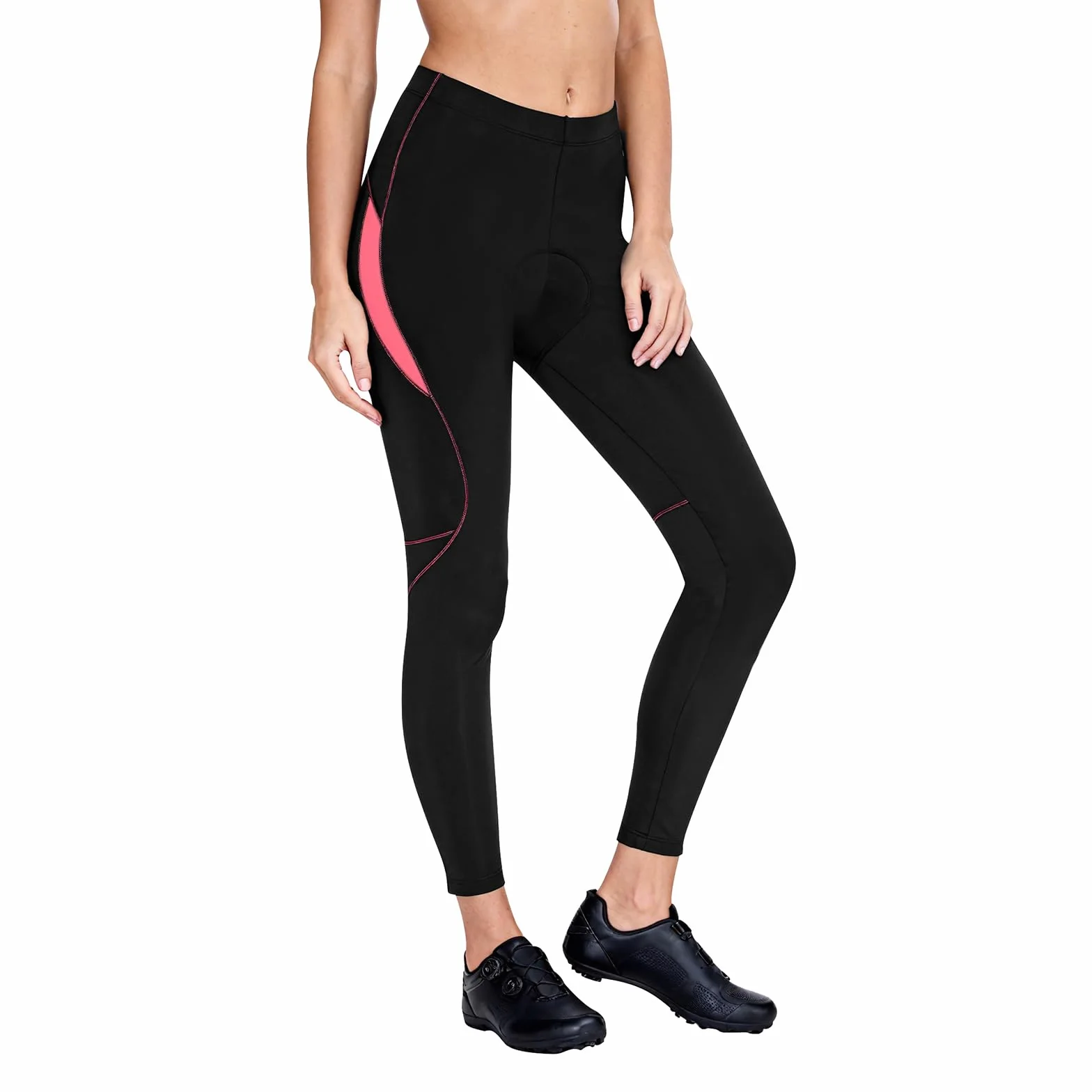 Santic Culote Ciclismo Mujer Culote Bicicleta Pantalones Largos de Ciclismo/Bicicleta/MTB con Badana para Mujeres - Parni