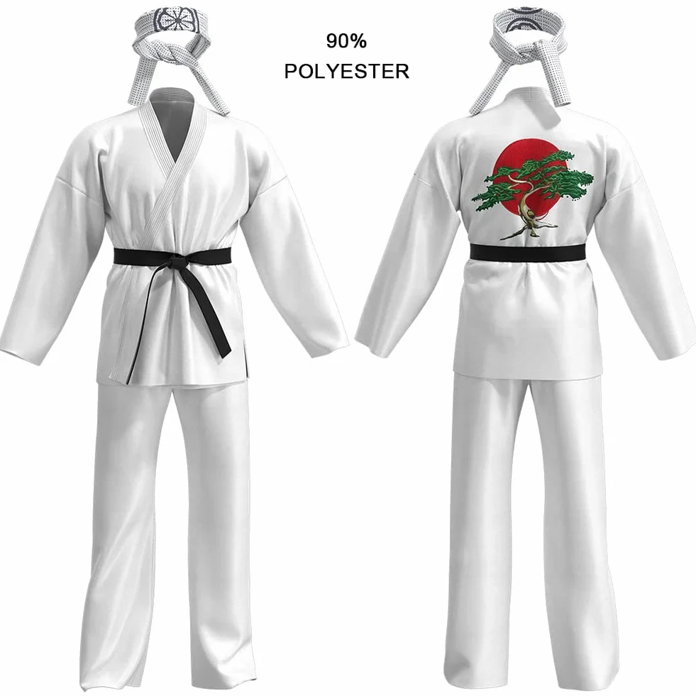 Kimono de Kárate Unisex Niños Uniforme Profesional Karate Basic Traje de Artes Marciales