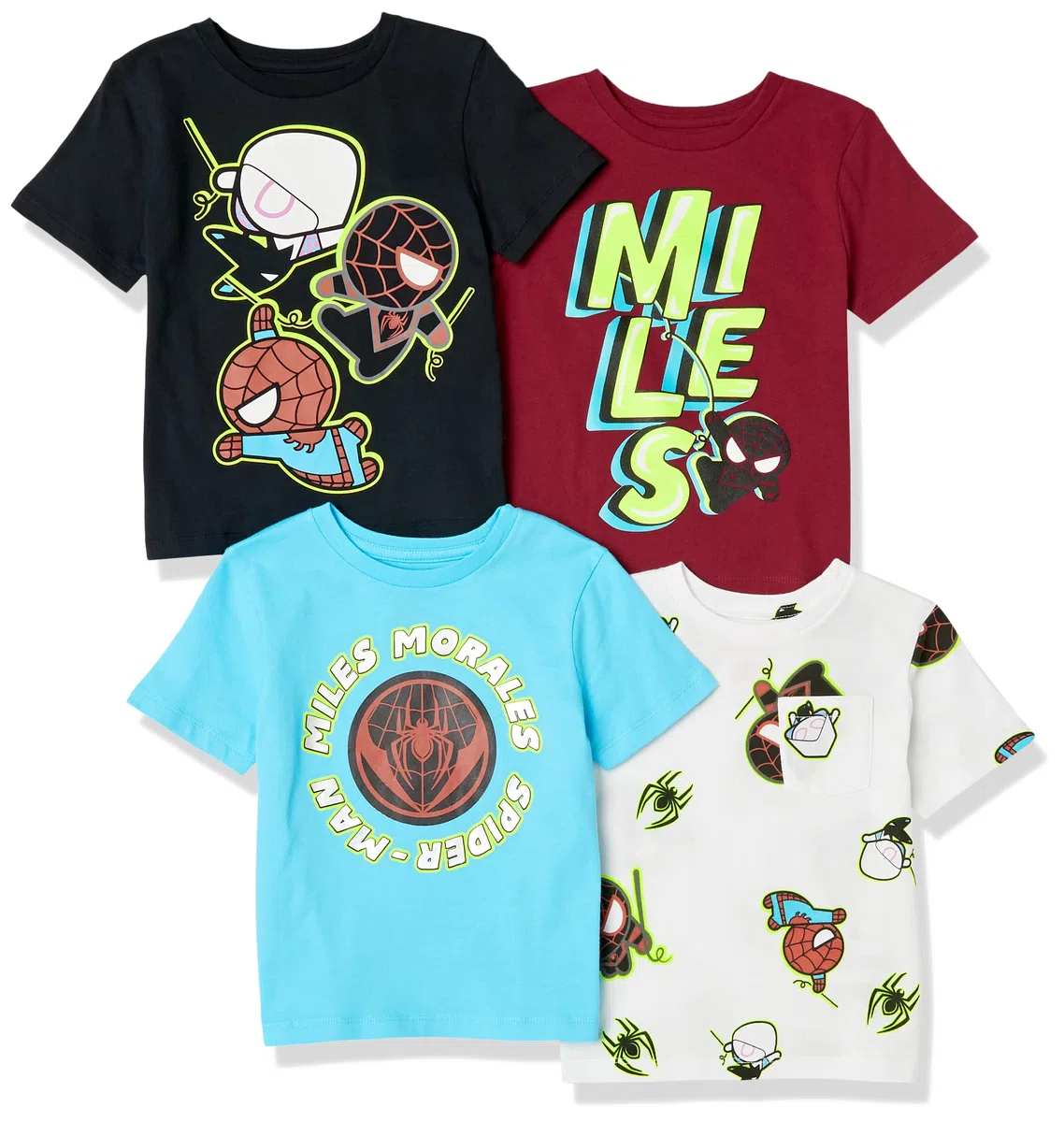 Amazon Essentials Niños Camisetas de Manga Corta