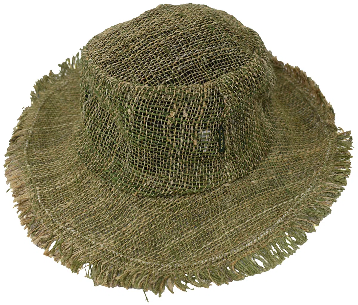 Gheri Sombrero de verano de paja natural 100% cáñamo para hombre, playa, navegante, Panamá, ala ancha, vacaciones de verano