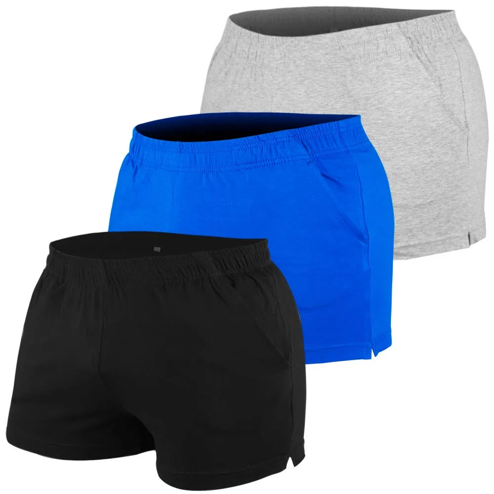 Muscle Alive Hombres Deportes Al Aire Libre Corriendo Pantalones Cortos Rutina Be Ejercicio Aptitud Fondo con Bolsillos