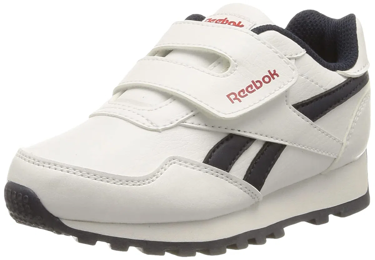 Reebok Royal Rewind Run KC, Zapatillas Unisex bebé, Ftwr White Vector Navy Vector Red, 25.5 EU