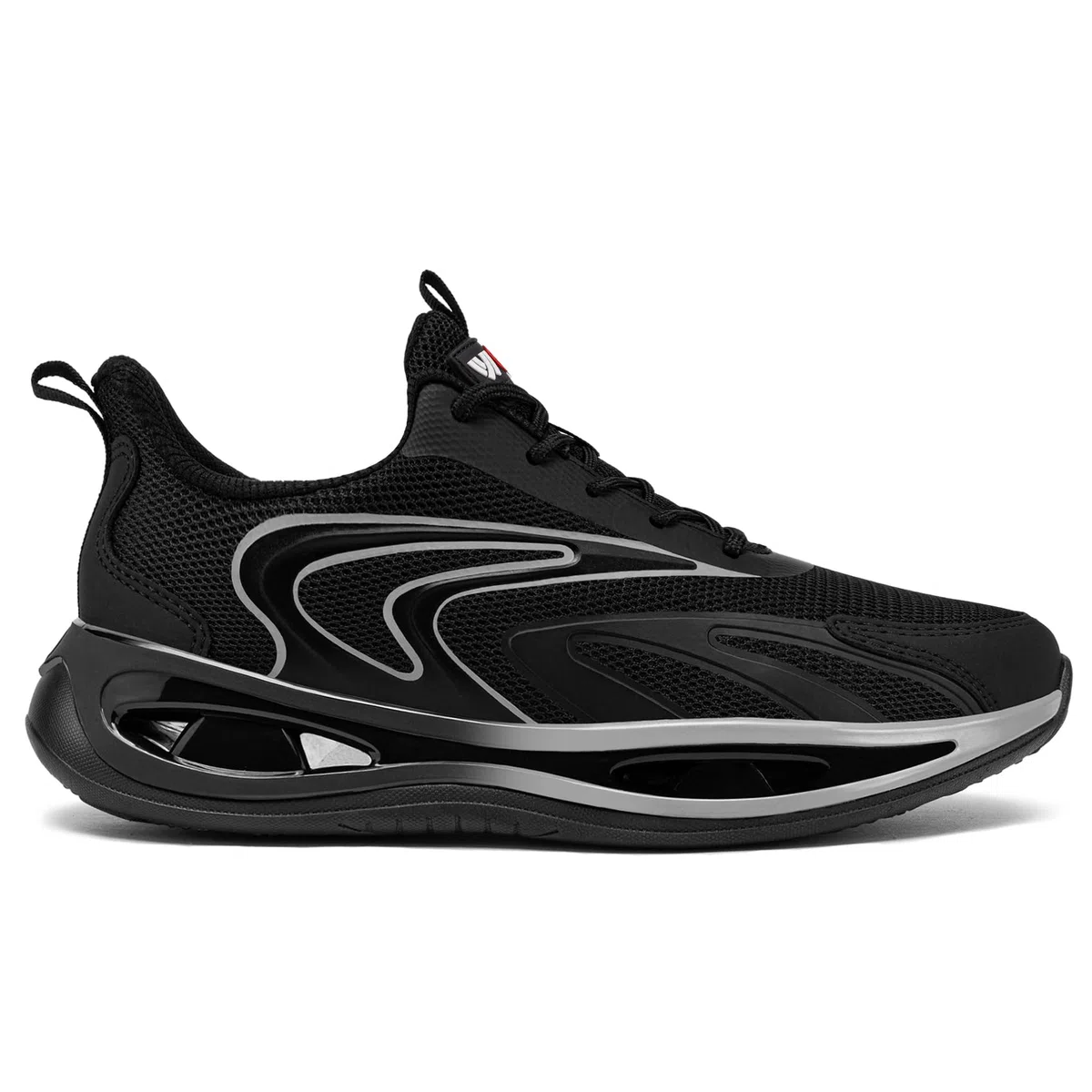 LARNMERN Zapatos de Seguridad Mujer Zapatillas de Seguridad Amortiguación Ligeros Comodidad Transpirabilidad Moda Zapatos de Trabajo(Negro Gris,35.5EU)