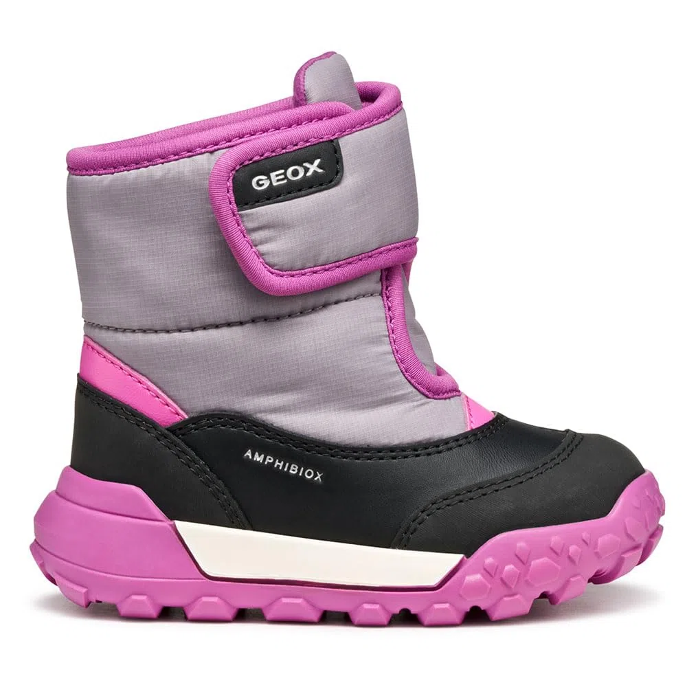 Geox B Trekkyup Girl B Ab Bota de tobilloBebé-Niñas