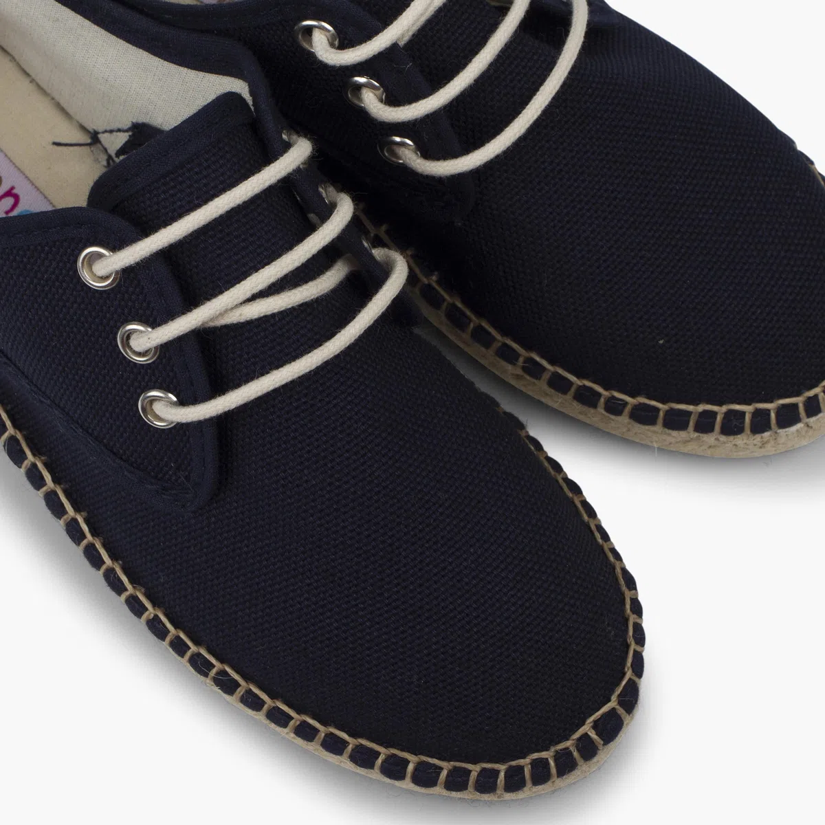 Pisamonas Blucher de Lona con Base Alpargata