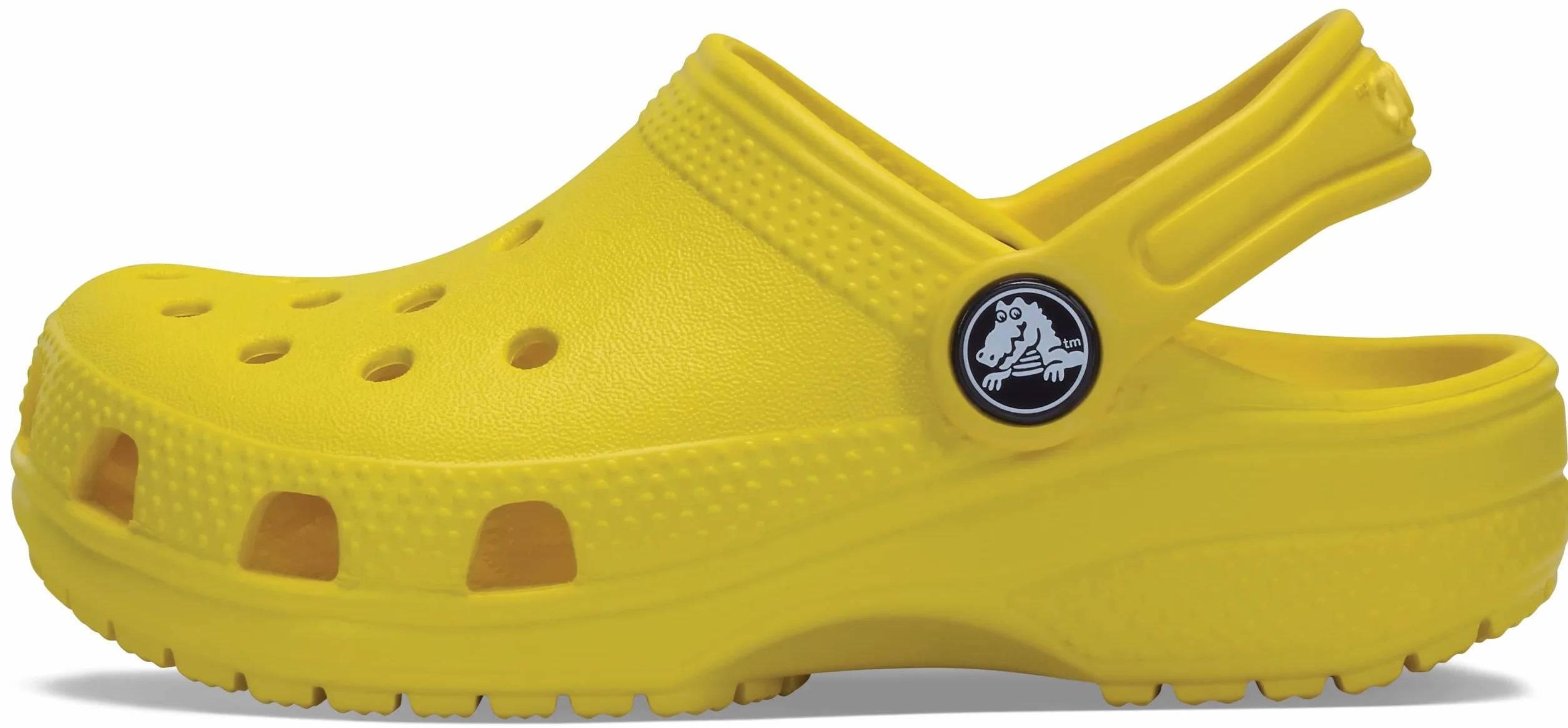 Crocs Classic Clog T, Zuecos Unisex niños, Lemon, 27/28 EU