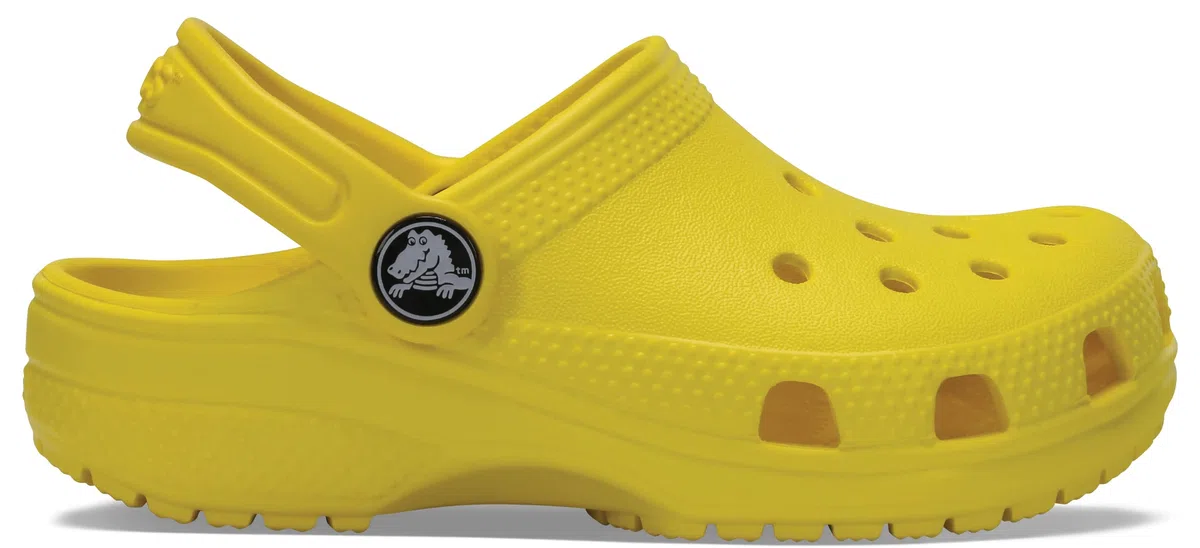 Crocs Classic Clog T, Zuecos Unisex niños, Lemon, 27/28 EU