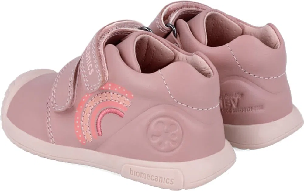 Biomecanics 241125-B159 Zapatillas niña con diseño de arcoíris, Cierre Adhesivo y Plantilla Transpirable NIÑA Deportivos