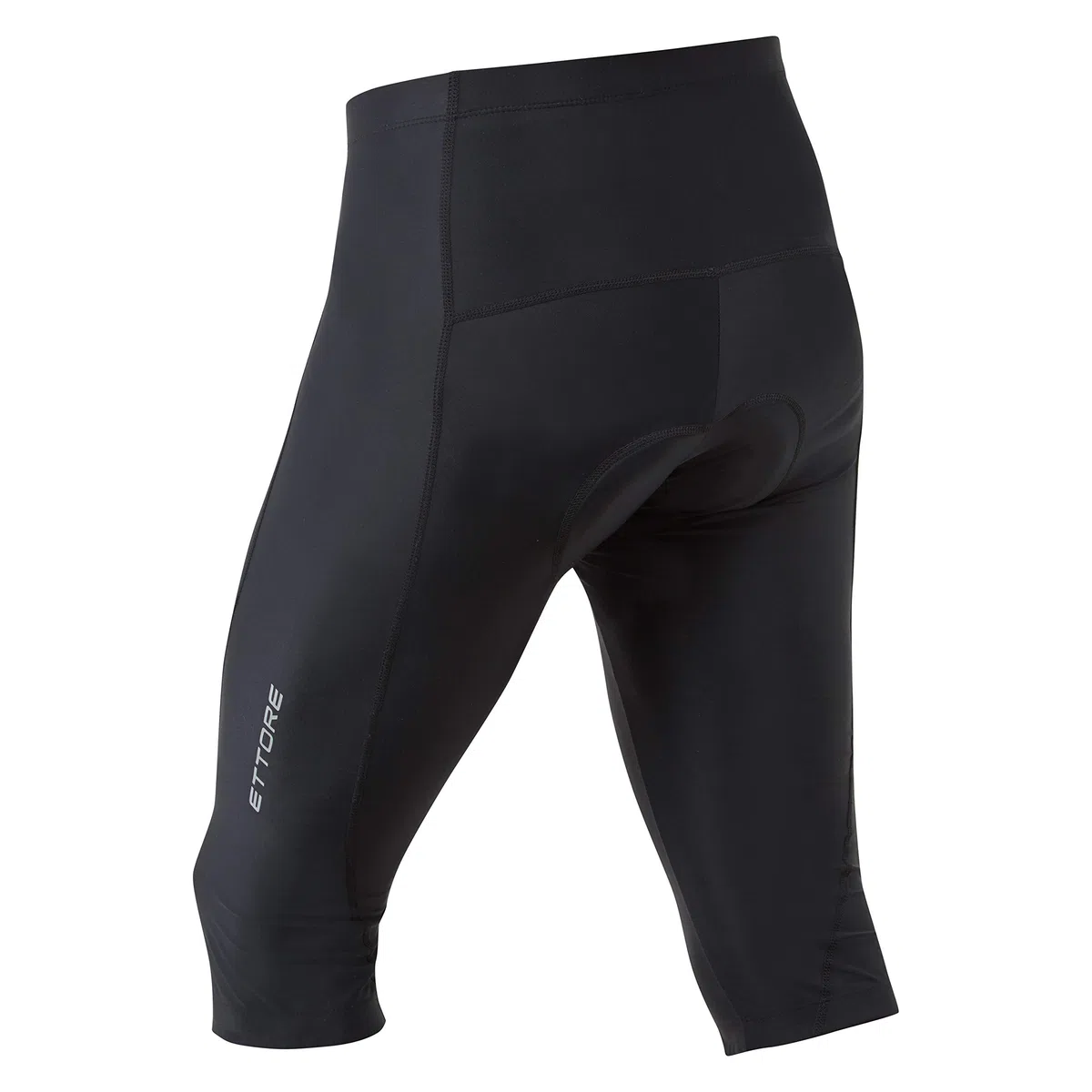 Ettore Pantalones de Ciclismo 3/4 para Hombres con Almohadilla de Gel Acolchada Transpirables Secado Rápido para Bicicleta - Dart - S