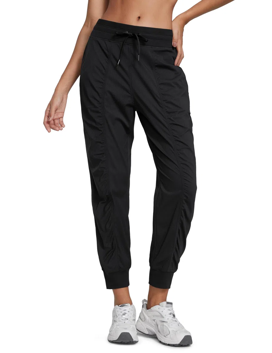 CRZ YOGA Pantalones para Mujer Deportivos de Viaje con Cordón con Bolsillos