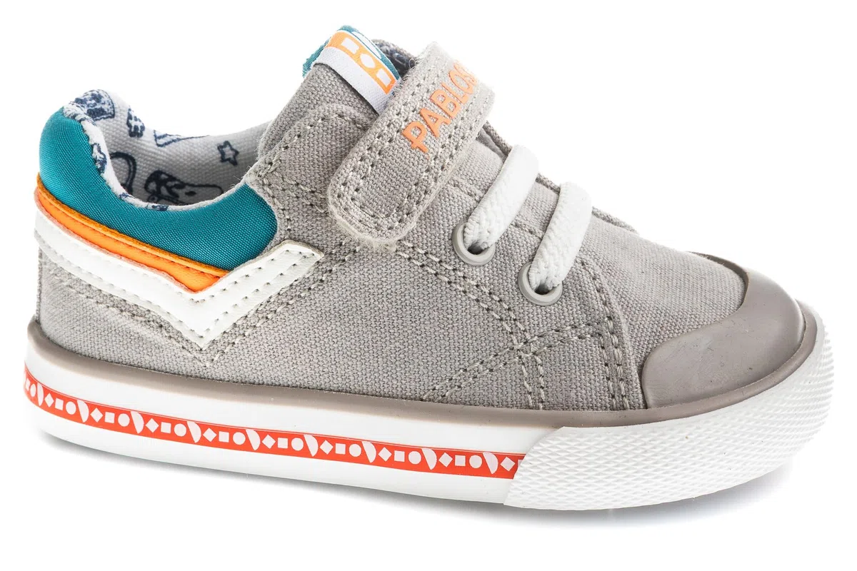 Zapatillas de Lona Barefoot para Bebé Niño Pablosky Goma 984550