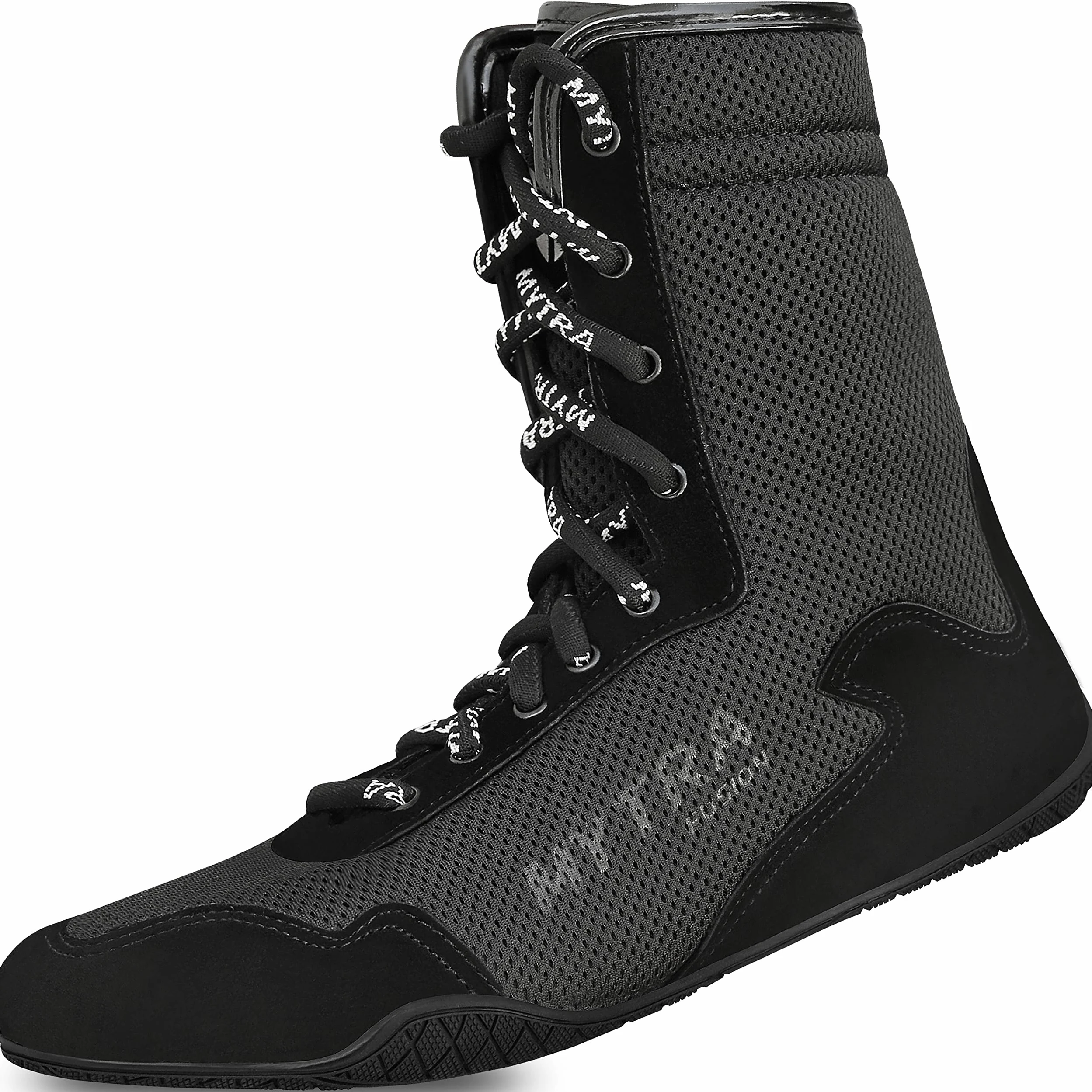 Mytra Fusion Botas Boxeo Cuero De Gamuza Botas de Boxeo para Junior, Chicos y Botas de Boxeo Hombre