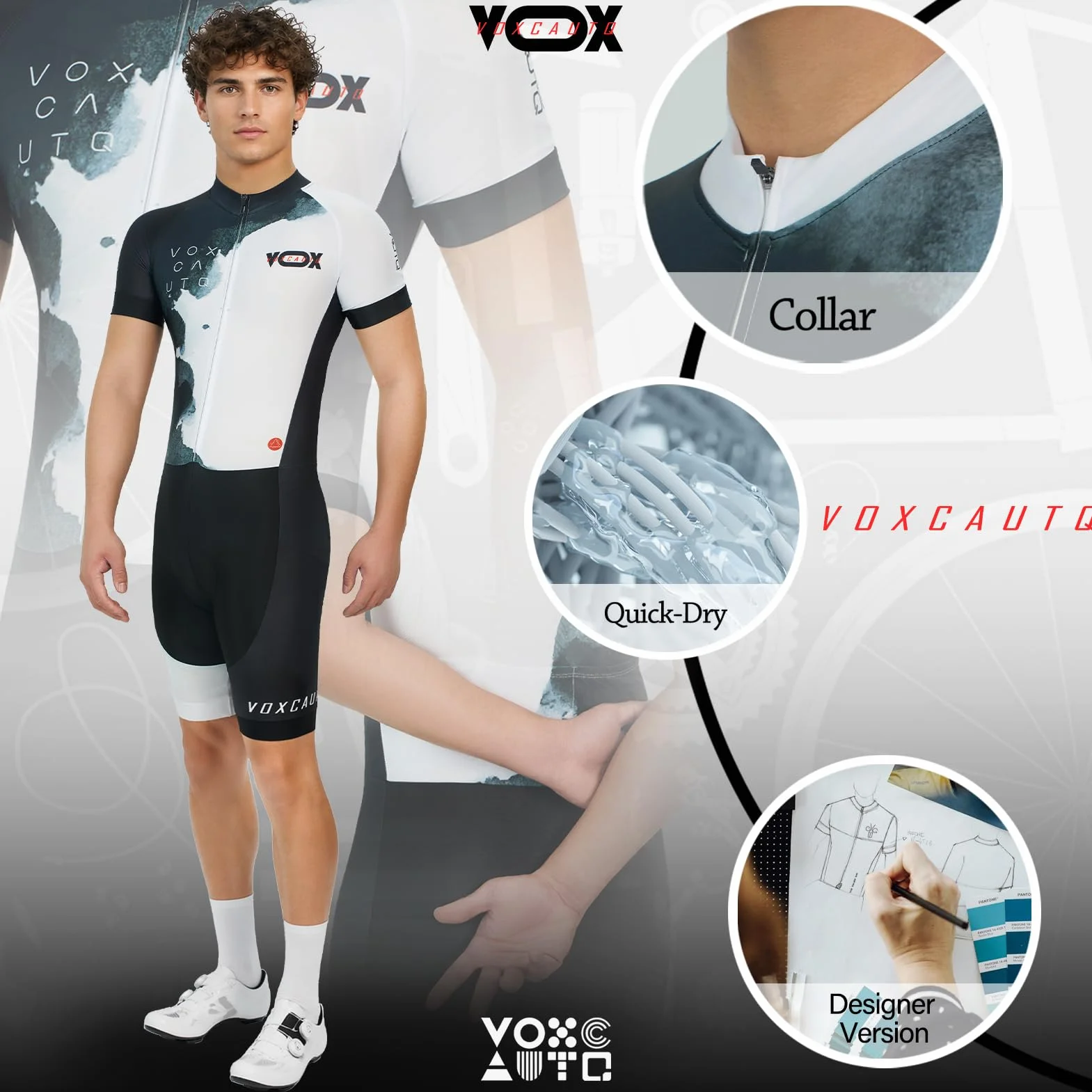 Conjunto de Traje de triatlón de Manga Corta para Hombre,Cycling Skinsuit Triatlón for Hombres,Pro Manga Corta Traje de Ciclismo,MTB Mono para Correr,Andar en Bicicleta,Nadar