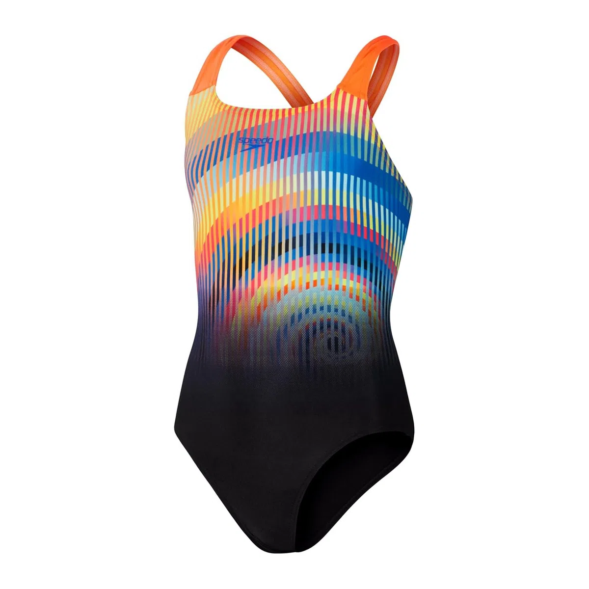Speedo Powerback de colocación digital para niñas