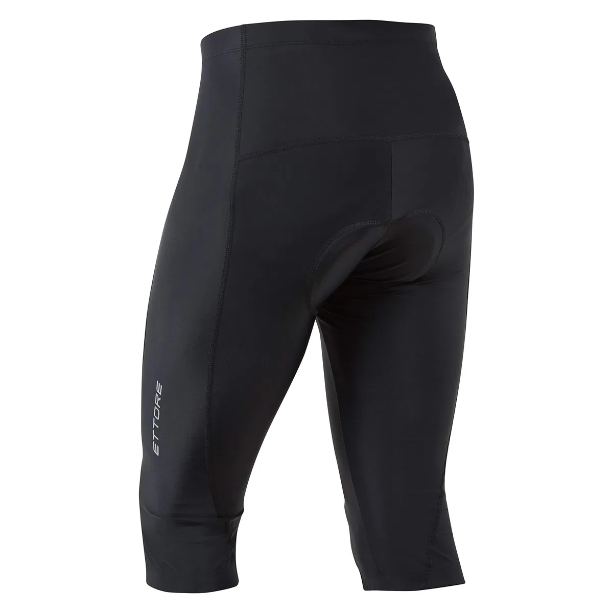 Ettore Pantalones de Ciclismo 3/4 para Hombres con Almohadilla de Gel Acolchada Transpirables Secado Rápido para Bicicleta - Dart - S