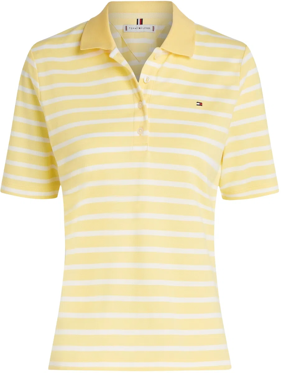 Tommy Hilfiger Polo de manga corta Mujer 1985 Pique Regular Fit