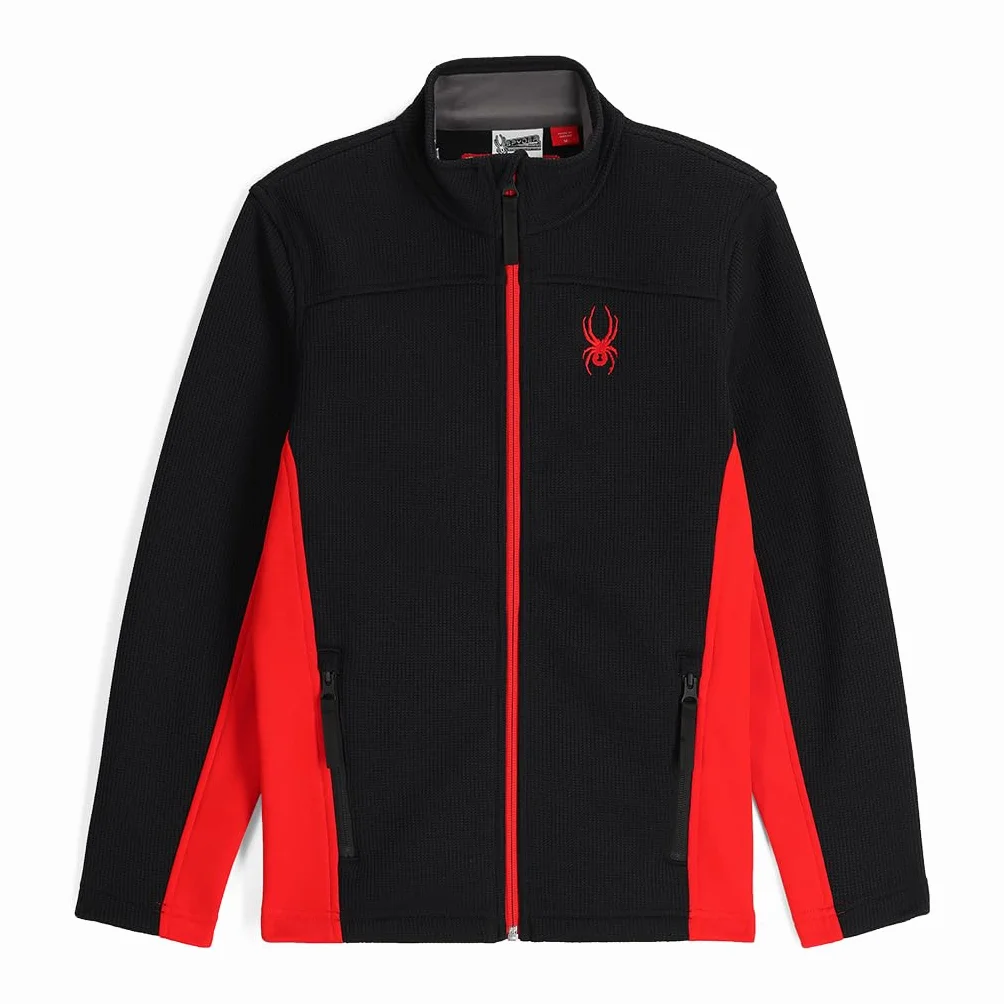 Spyder BANDIT JACKET, Boys, Schwarz, S