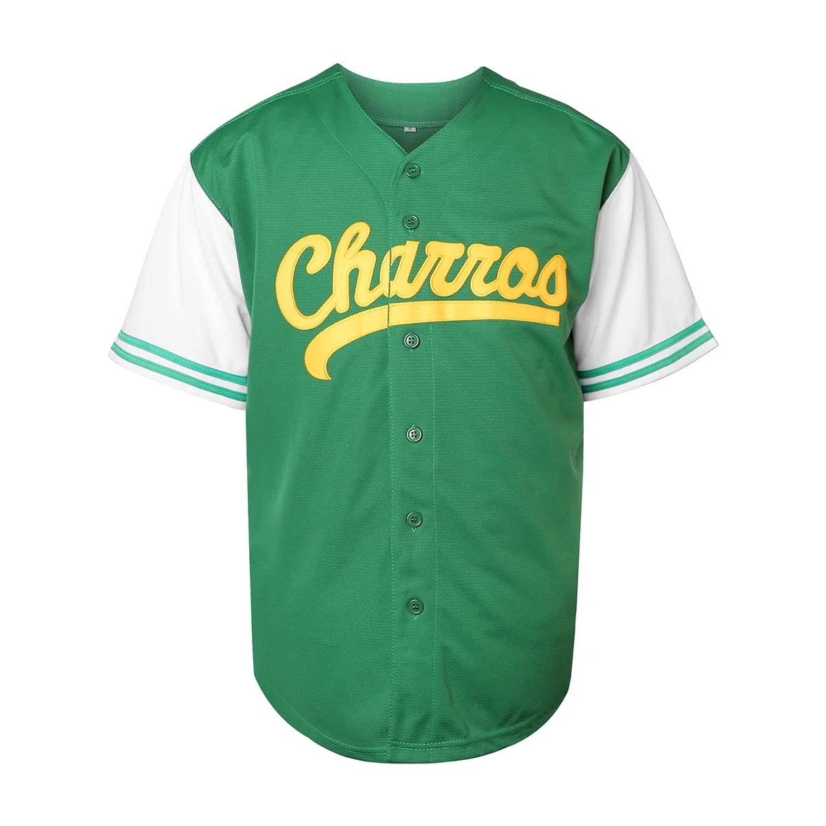 MESOSPERO Kenny Powers - Camiseta de béisbol #55 Myrtle Beach Mermen cosida para hombre, color azul y verde, tallas S-3XL