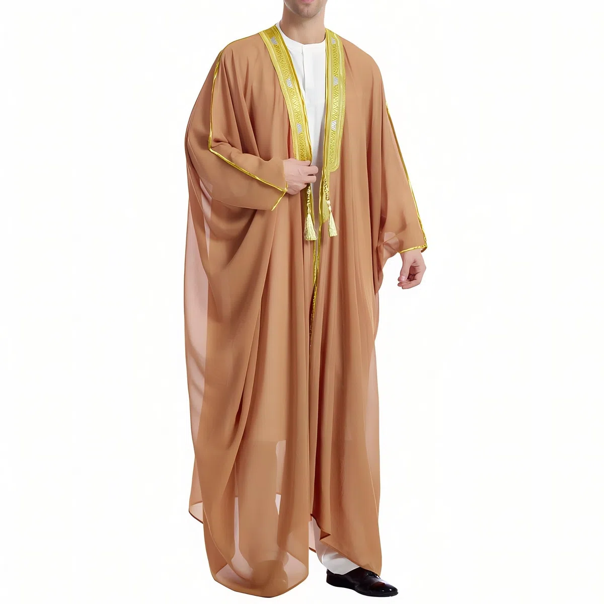 Caftán para Hombre – Túnica Musulmana Abaya Djellaba