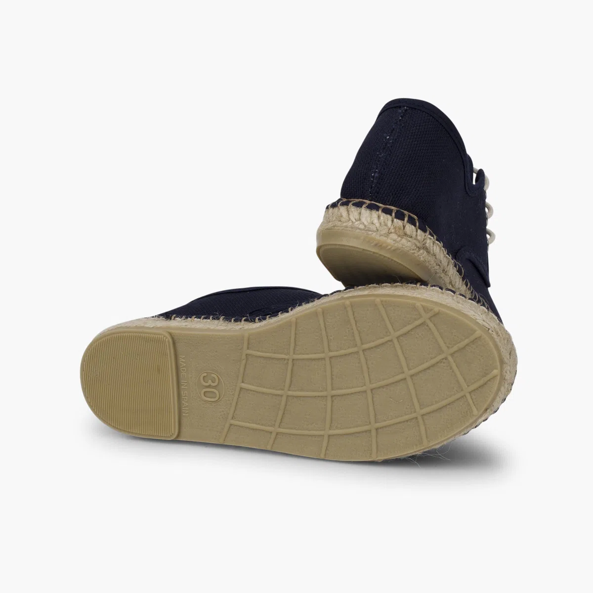 Pisamonas Blucher de Lona con Base Alpargata