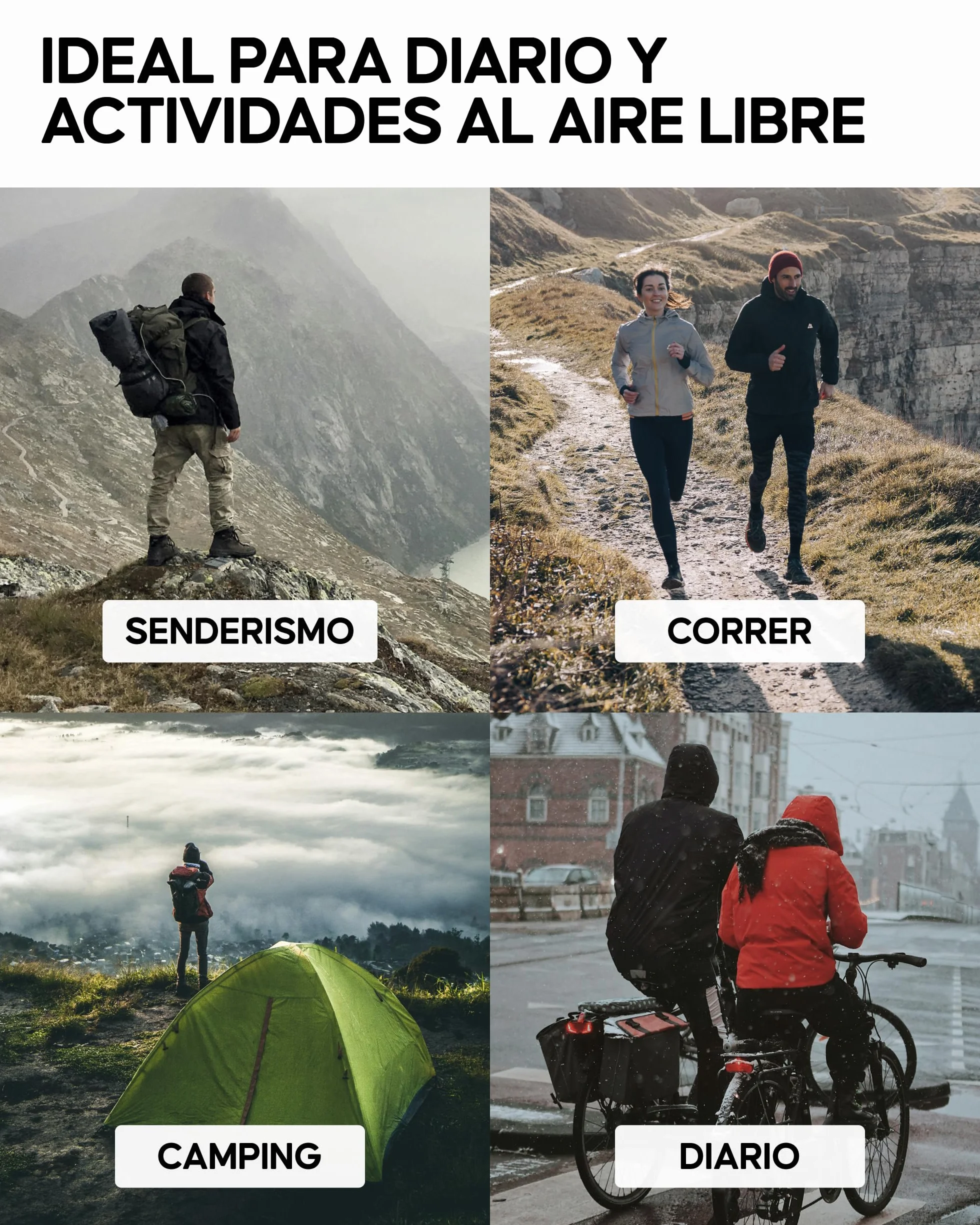 DANISH ENDURANCE Gorro de Punto Estilo Beanie, Gorro Invierno Suave y Elástico, Materiales Reciclados, para Hombre y Mujer