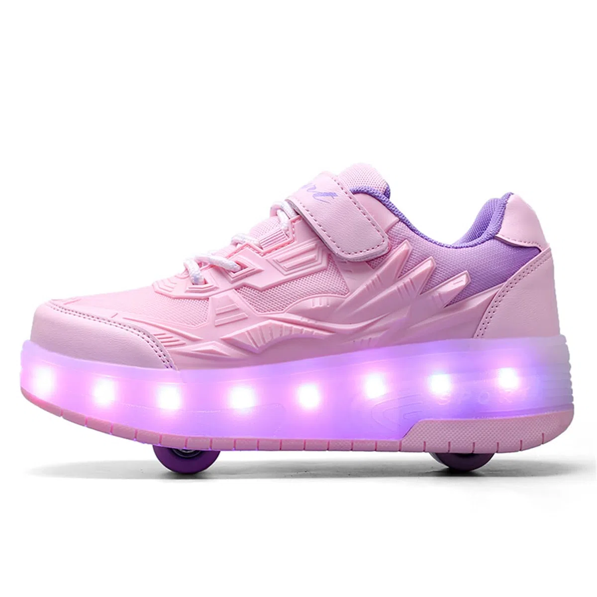 Zapatos con Ruedas Zapatillas con Dos Ruedas para niños y niña Led Luces Zapatillas con Ruedas Se Puede Bambas con Ruedas Regalo Creativo de Navidad y cumpleaños en el día de los Reyes