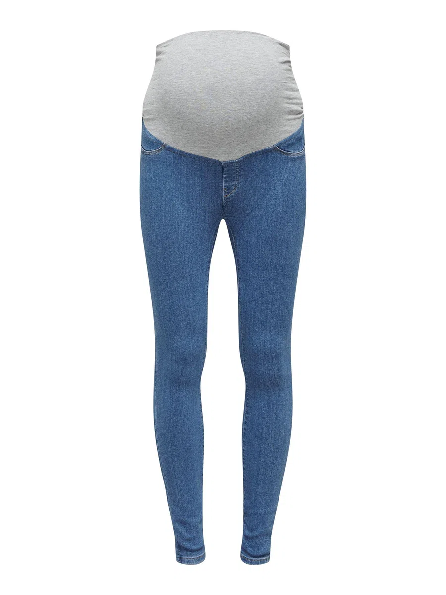 Only Olmrain Life Reg Skinny Jegging MBD Dnm - Jeans Mujer