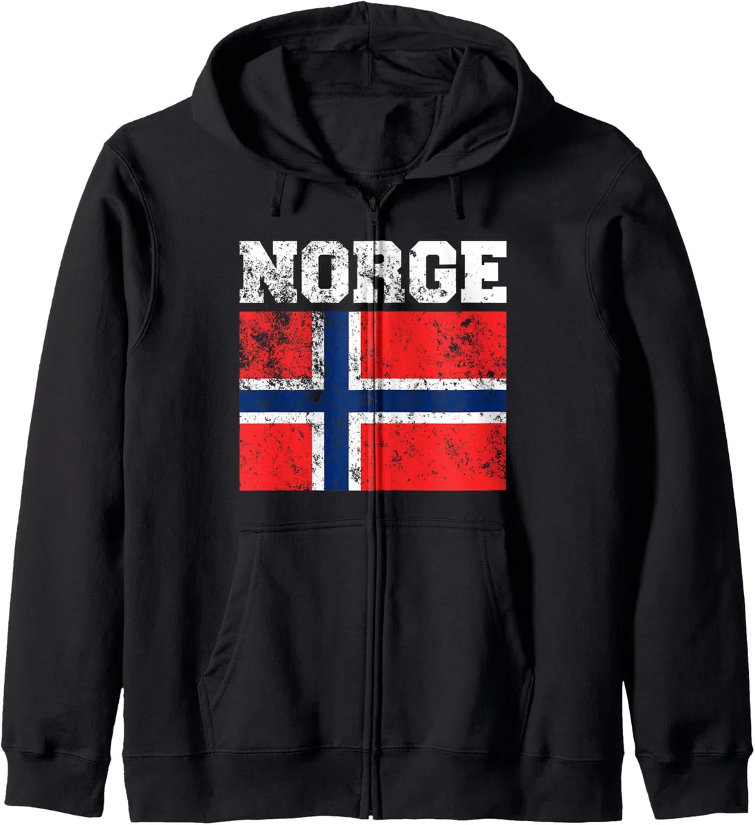 Bandera Noruega Bandera Noruega Sudadera con Capucha