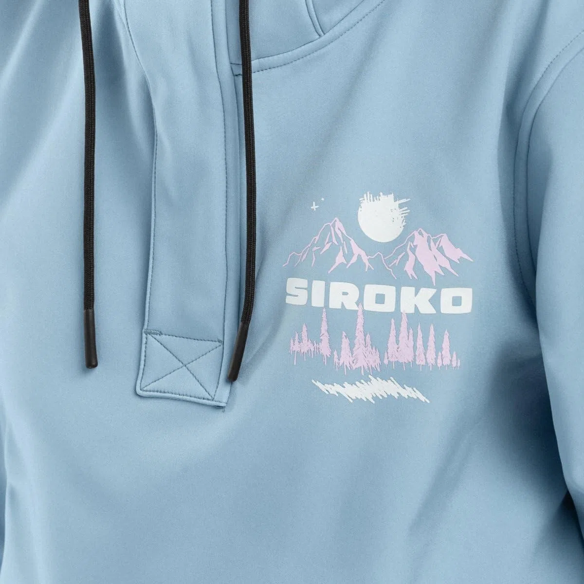 SIROKO Chaqueta para snowboard/esquí esquí y nieve W3-W Prags Azul