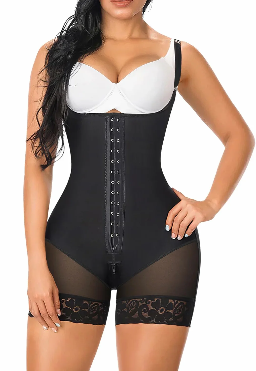 YIANNA Fajas Reductoras Mujer Abdomen Body Moldeador Reductor Faja Colombiana Reductora Shapewear Bodysuit