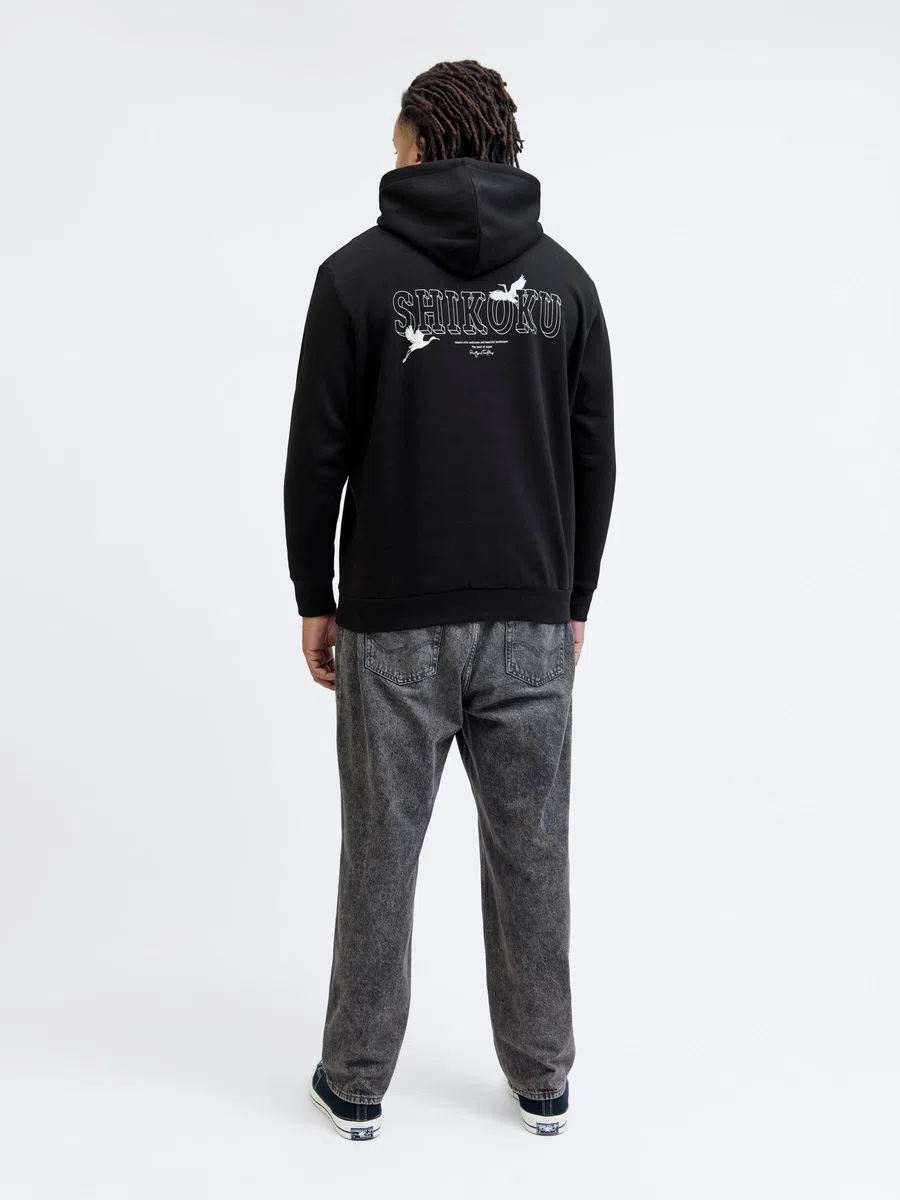 JACK & JONES Jjkenji Sweat Hood Pls Jjkenji Sudadera con Capucha Pls Hombre (Pack de 1)