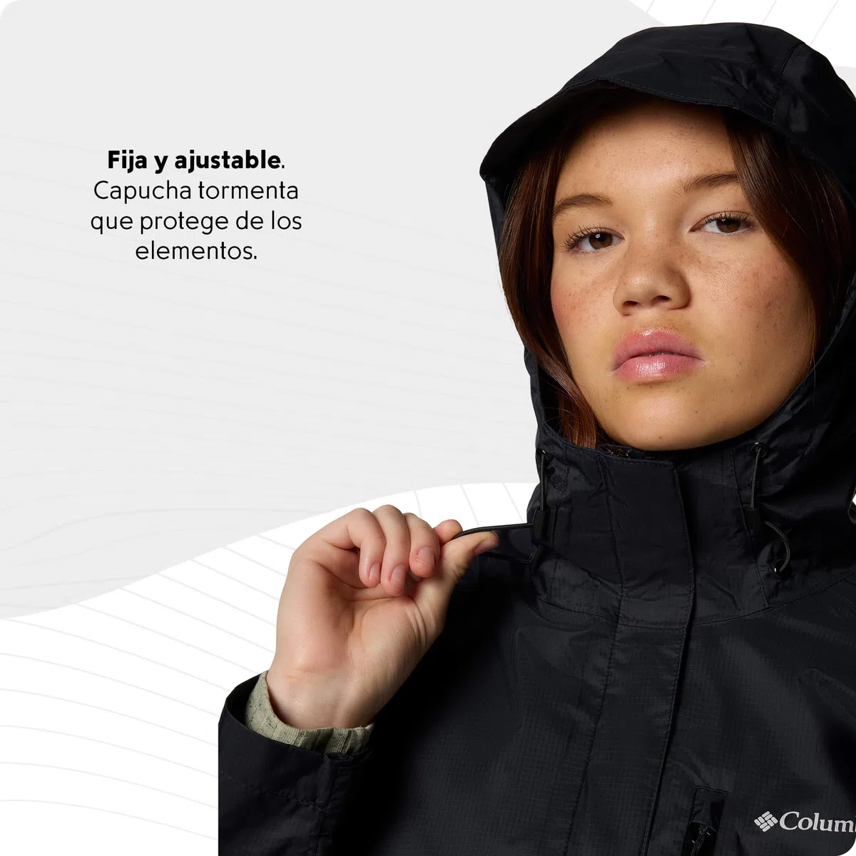 Columbia Pouring Adventure III Jacket, Chubasquero Impermeable para Mujer