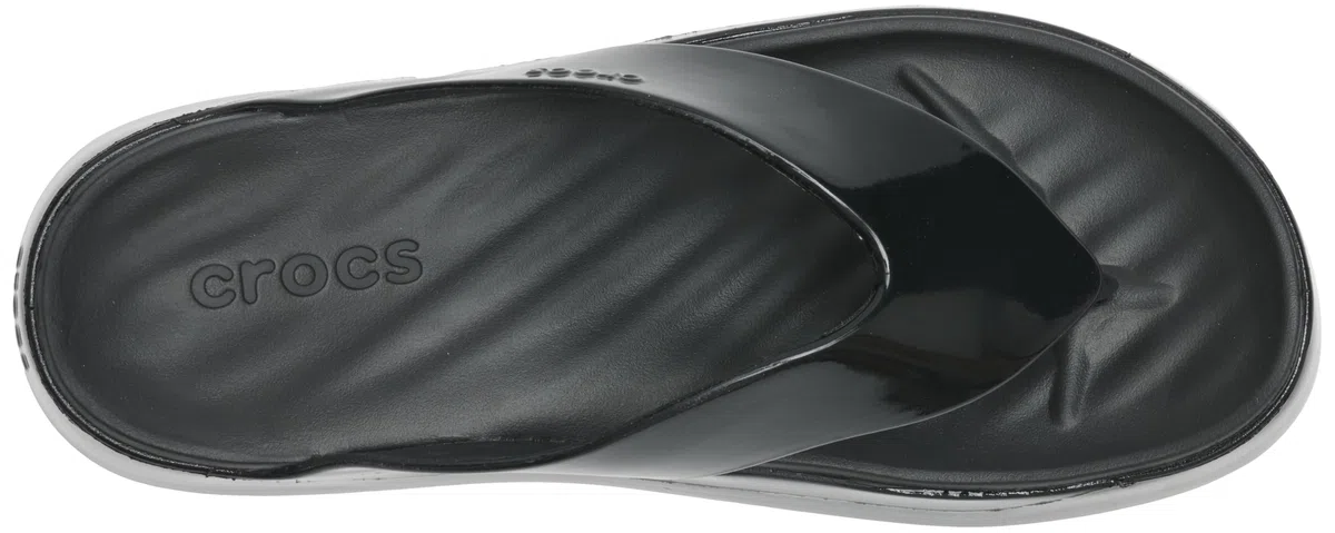 Crocs Getaway Platform Patent Flip, Chanclas Mujer