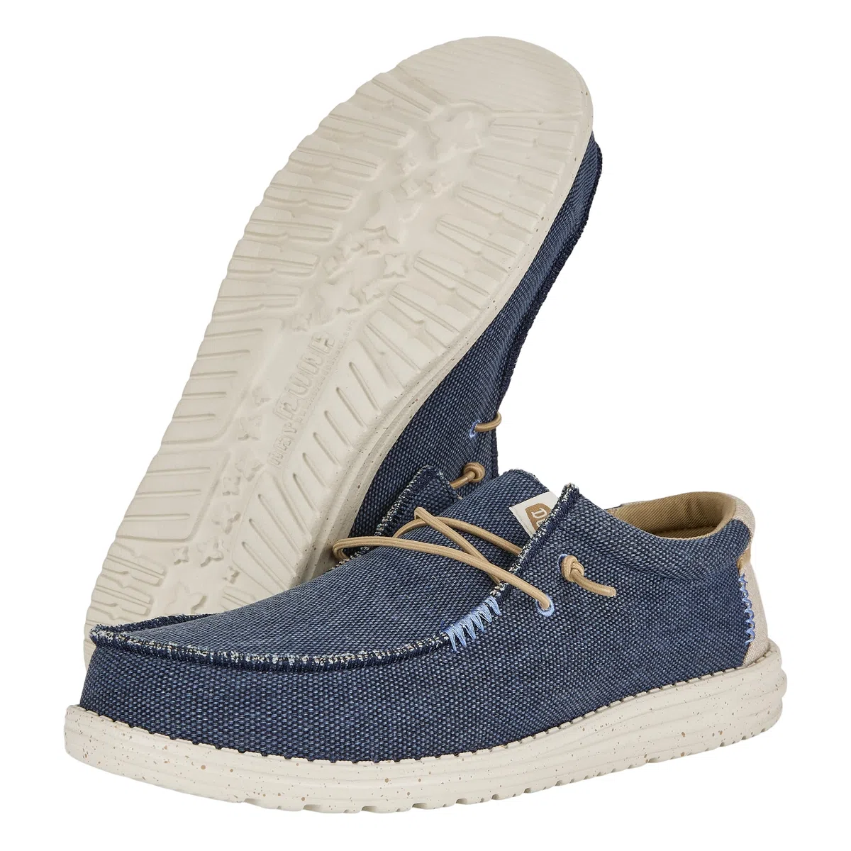 Hey Dude Wally Coastline Jute - Zapatos Estilo Mocasín para Hombre