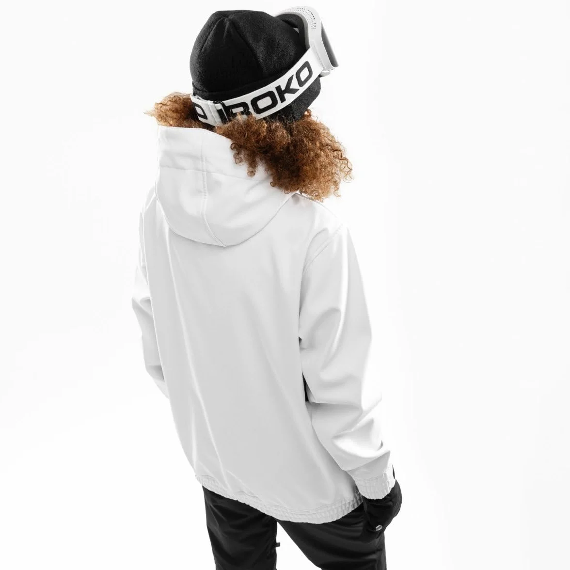 SIROKO Chaqueta para snowboard/esquí esquí y nieve W3-W Antarctica Blanco