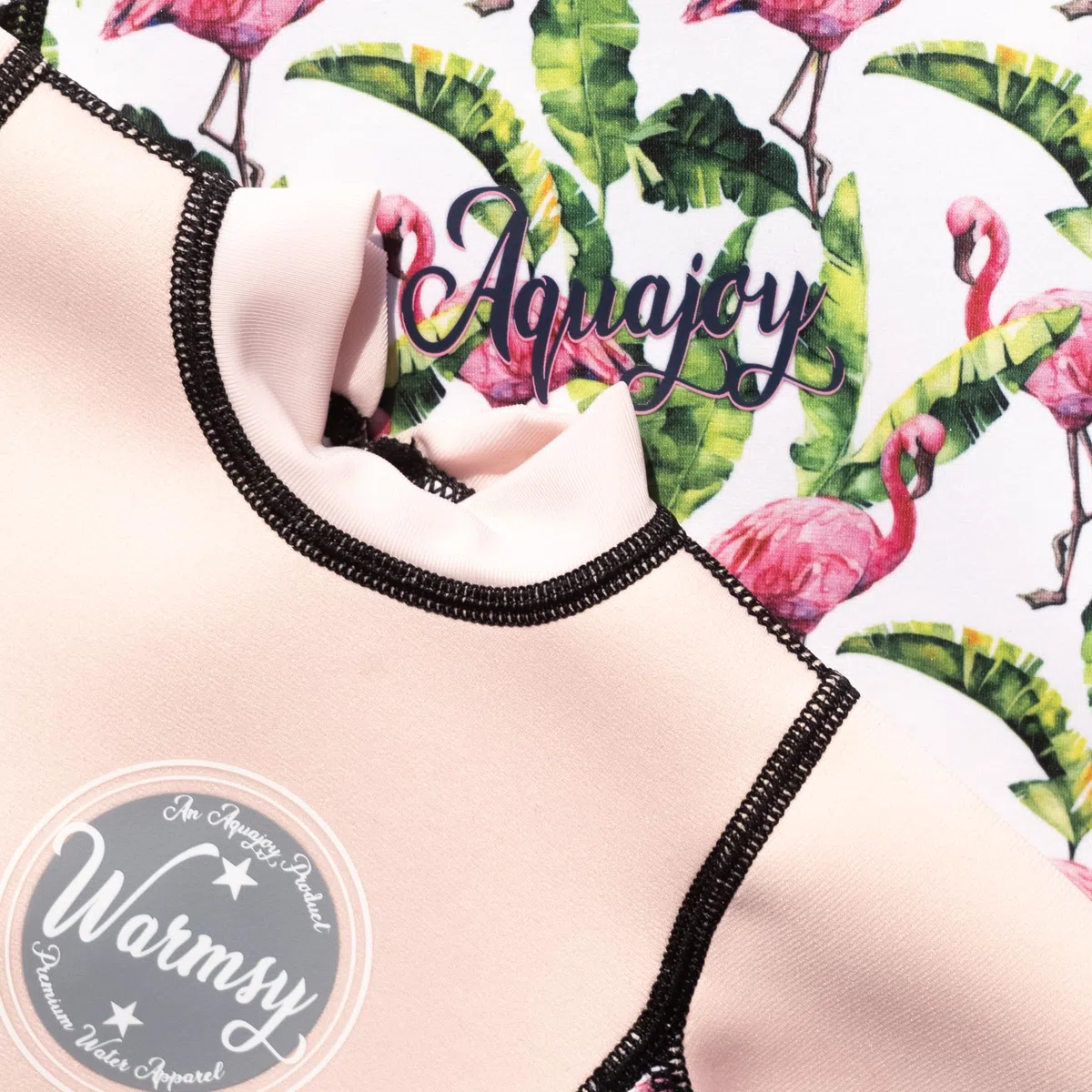 Warmsy - Traje de baño de Neopreno Warmsy | para bebés y niños pequeños | Diseño 2 en 1 con Estampados Reversibles