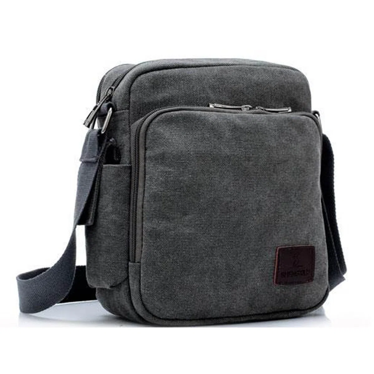 Bolso Bandolera Hombre Pequeñas Bolsos de Tela Vintage Messenger Bag para Colegio Bolsa de Lona Universidad Libro Bolsos Originales Bolsas de Viaje Sport Bag
