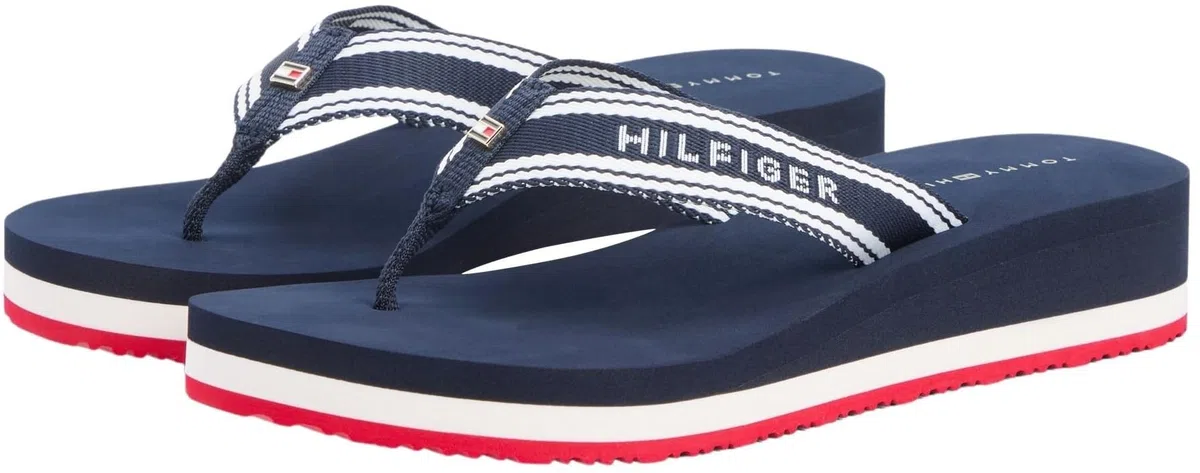 Tommy Hilfiger Th Flag Print Summer Sandal Fw0fw09195 ChanclasMujer