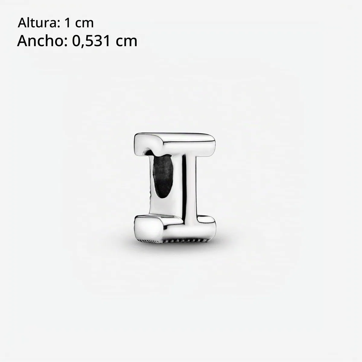 Pandora Buchstabe I Alphabet -Charm 797463 Colgante