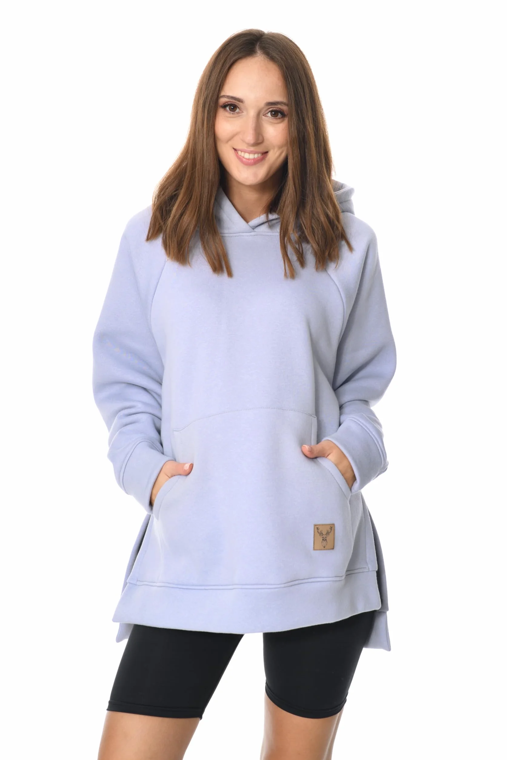 MijaCulture Stella M014 - Jersey de lactancia y maternidad 2 en 1