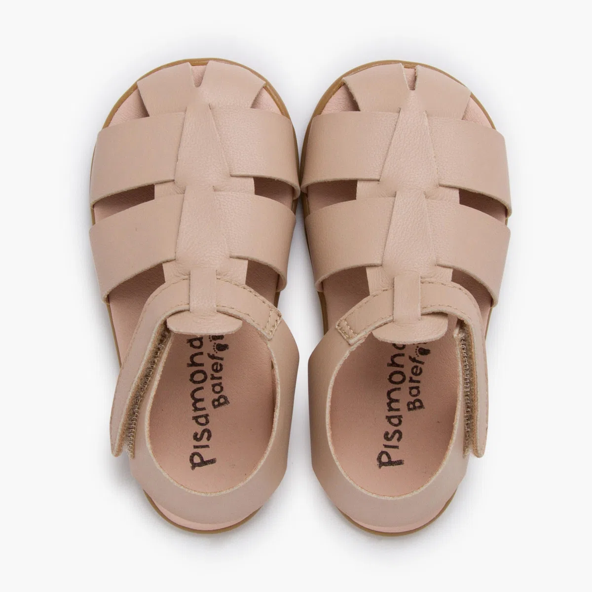 Pisamonas Sandalias Barefoot Tiras Piel