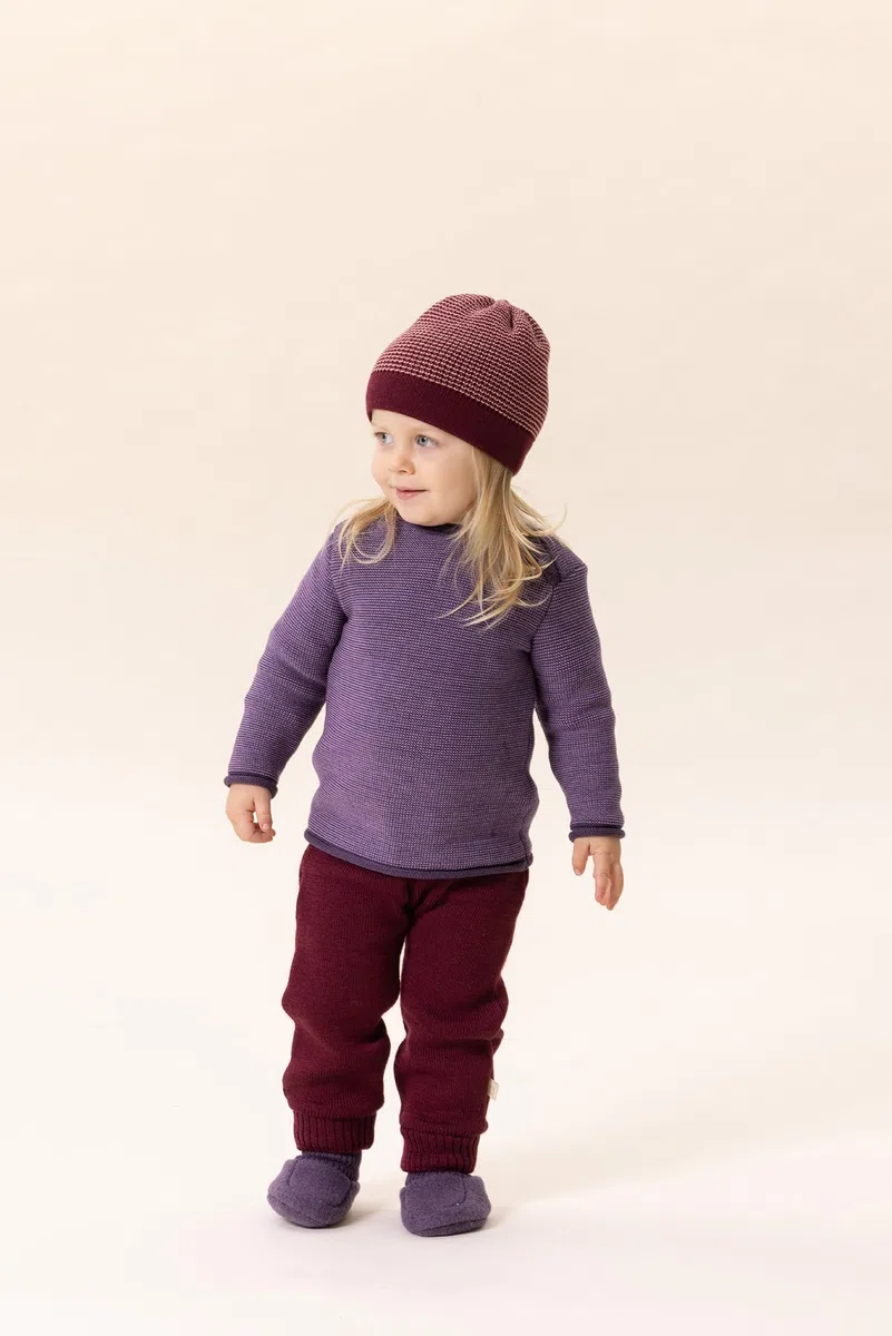 Disana Jersey con cierre de botones en el cuello, 100% lana merino orgánica GOTS, IVN Best | recién nacido bebé niño pequeño unisex | fabricado en Alemania