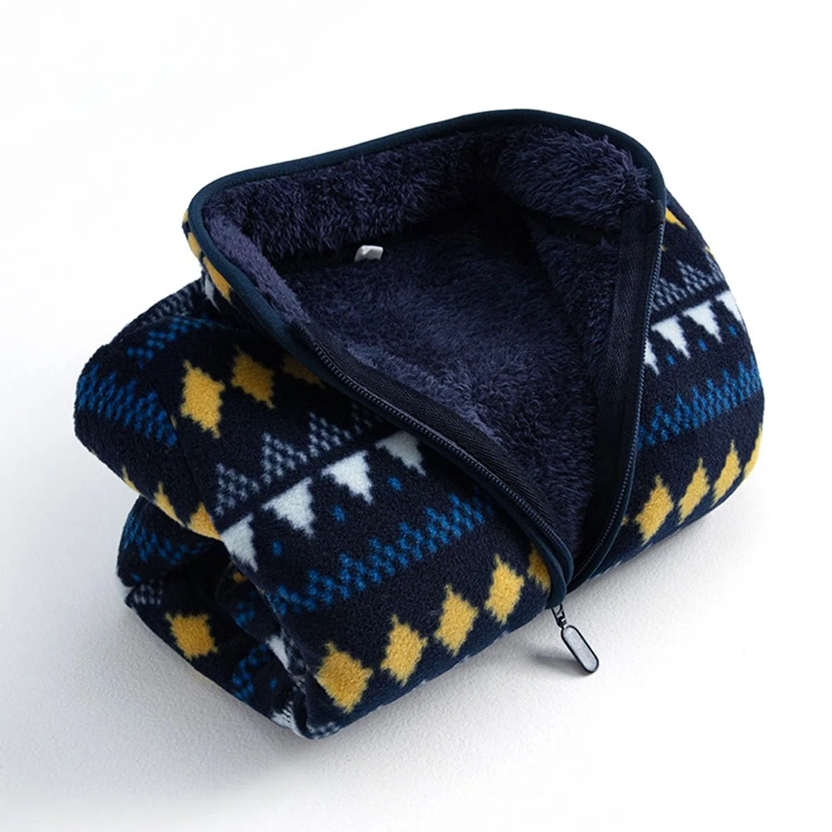 Generisch Chaqueta de forro polar para niños pequeños, con capucha, cremallera de manga larga, gruesa y cálida, chaqueta para niños