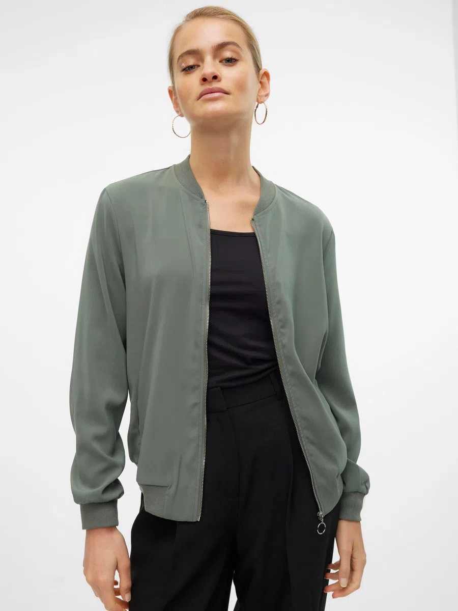VERO MODA Vmcoco L/S Bomber Ga Aop Blazer Mujer (Pack de 1)