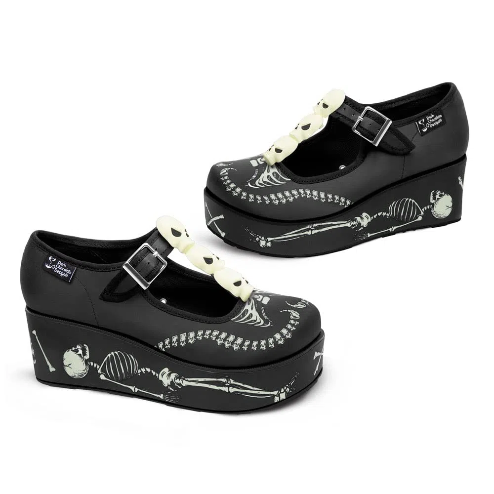 Hot Chocolate Design Chocolaticas Plataformas Mary Jane para Mujeres
